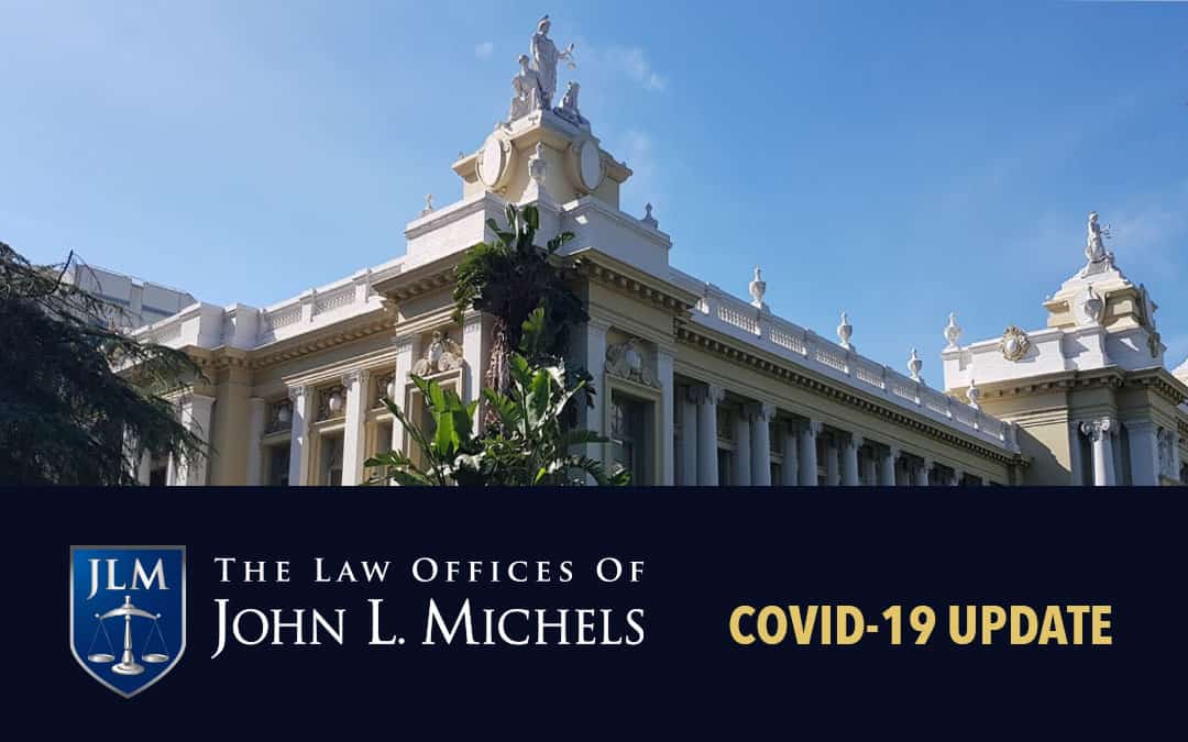 Covid-19 update from John L. Michels